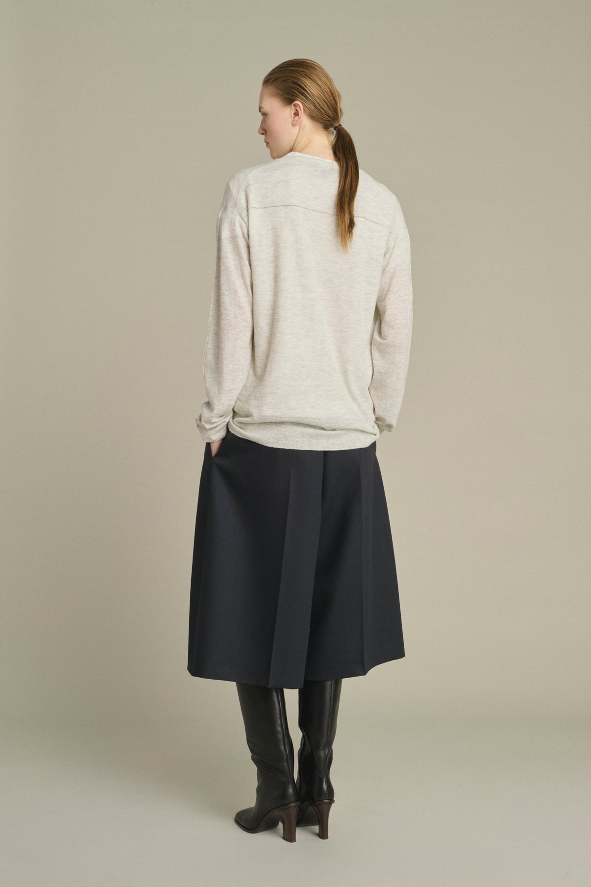Jersey Khloe - Gris Claro - Mujer vue 2