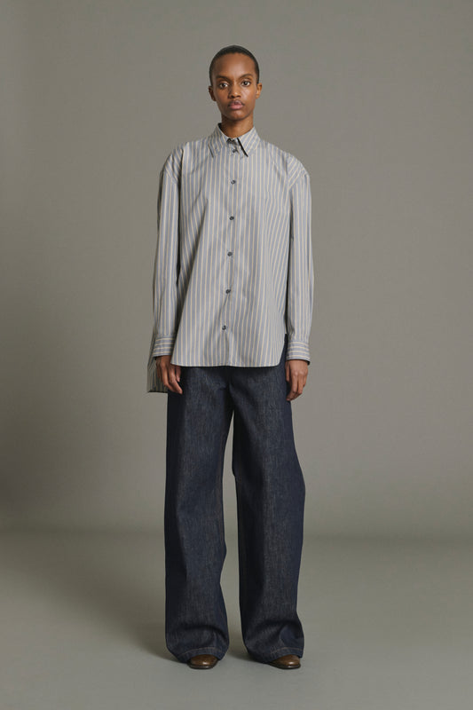 Camisa Grenade - Antracita/Bronce - Algodón - Mujer