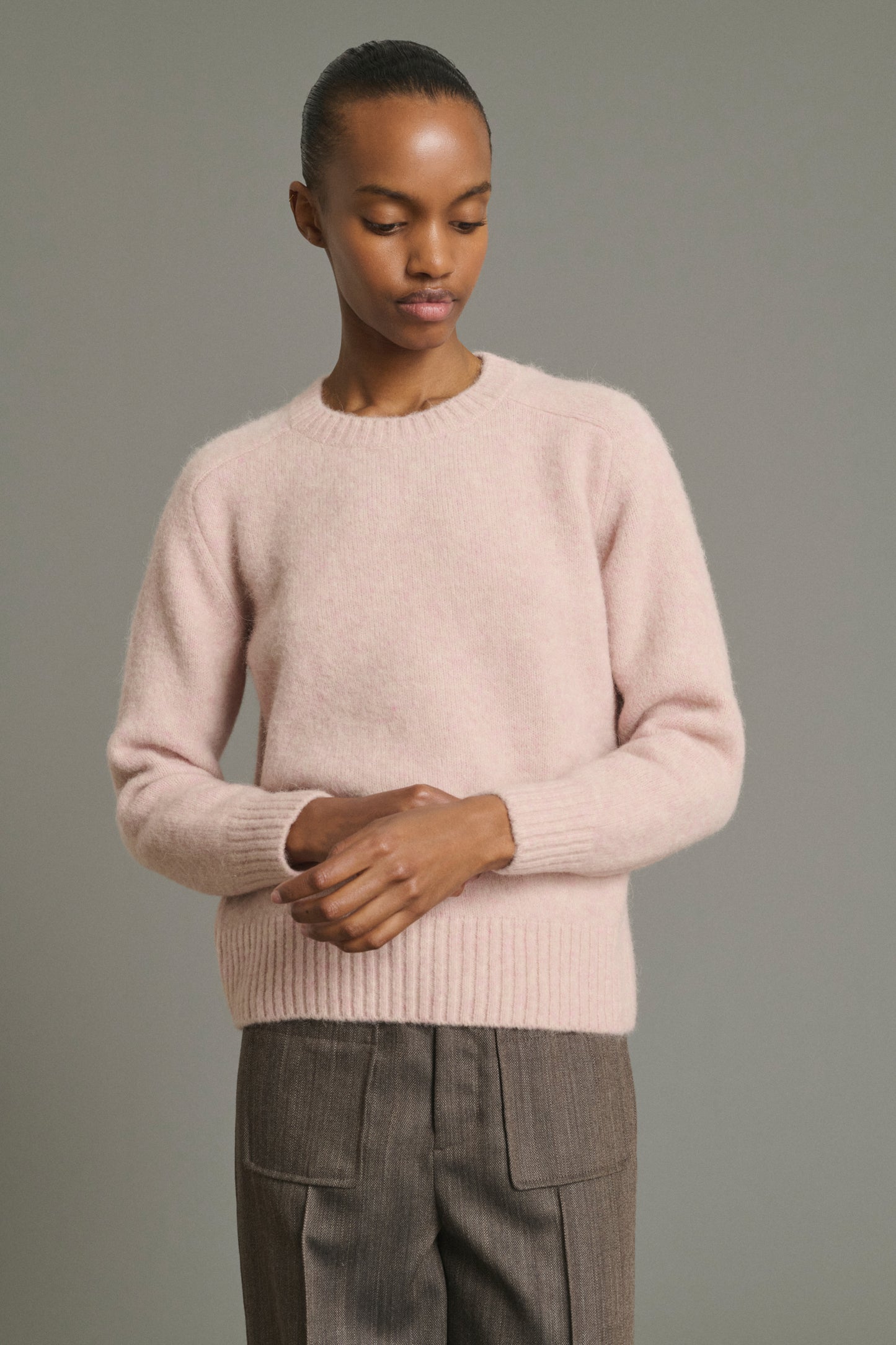 Jersey Envie - Rosa Pálido - Lana - Mujer