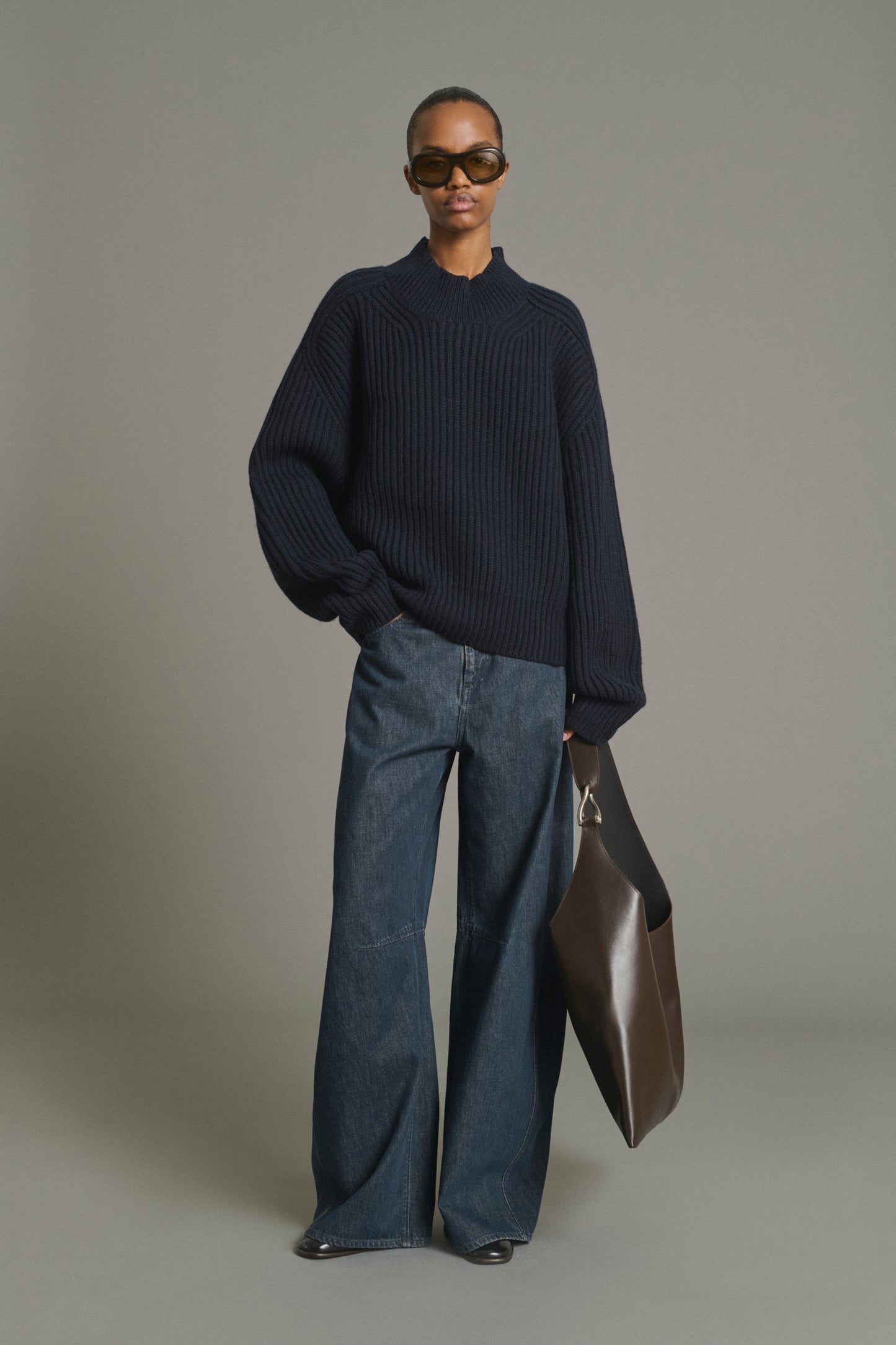 Vaqueros Gaspard - Azul Gris - Coton - Mujer