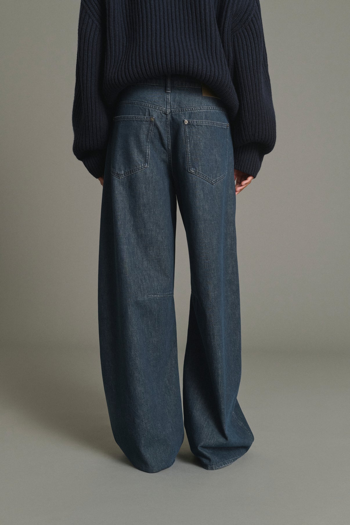 Vaqueros Gaspard - Azul Gris - Coton - Mujer vue 4