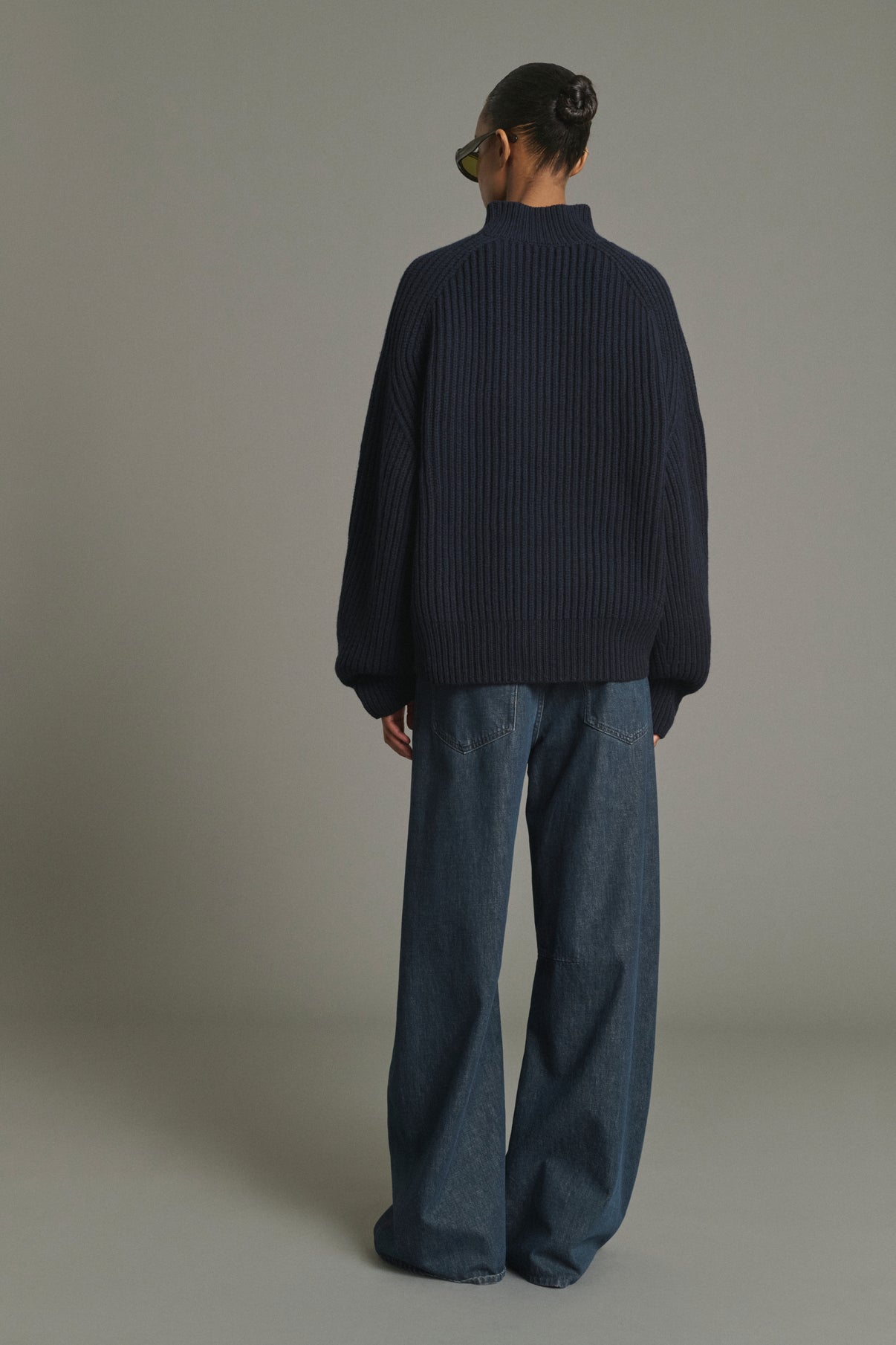Vaqueros Gaspard - Azul Gris - Coton - Mujer vue 2