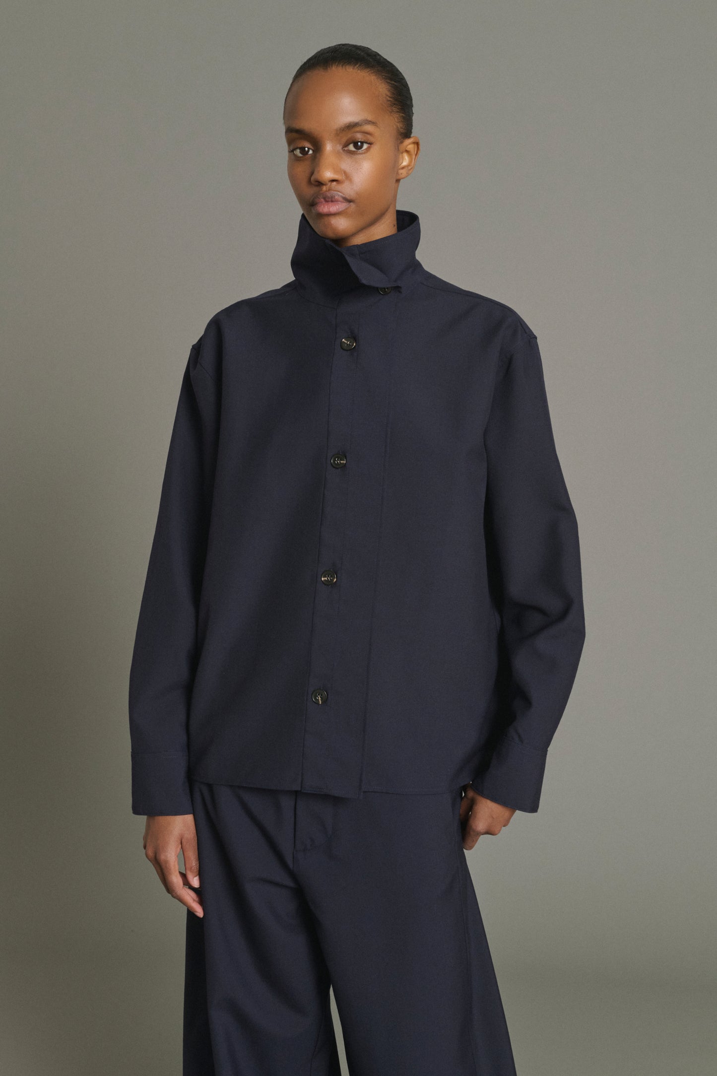 Camisa Jaelle - Azul Noche - Mujer