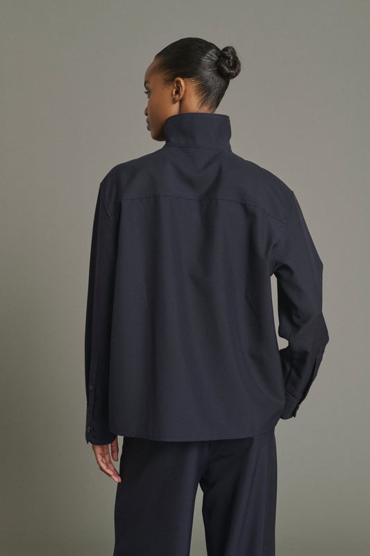 Camisa Jaelle - Azul Noche - Mujer