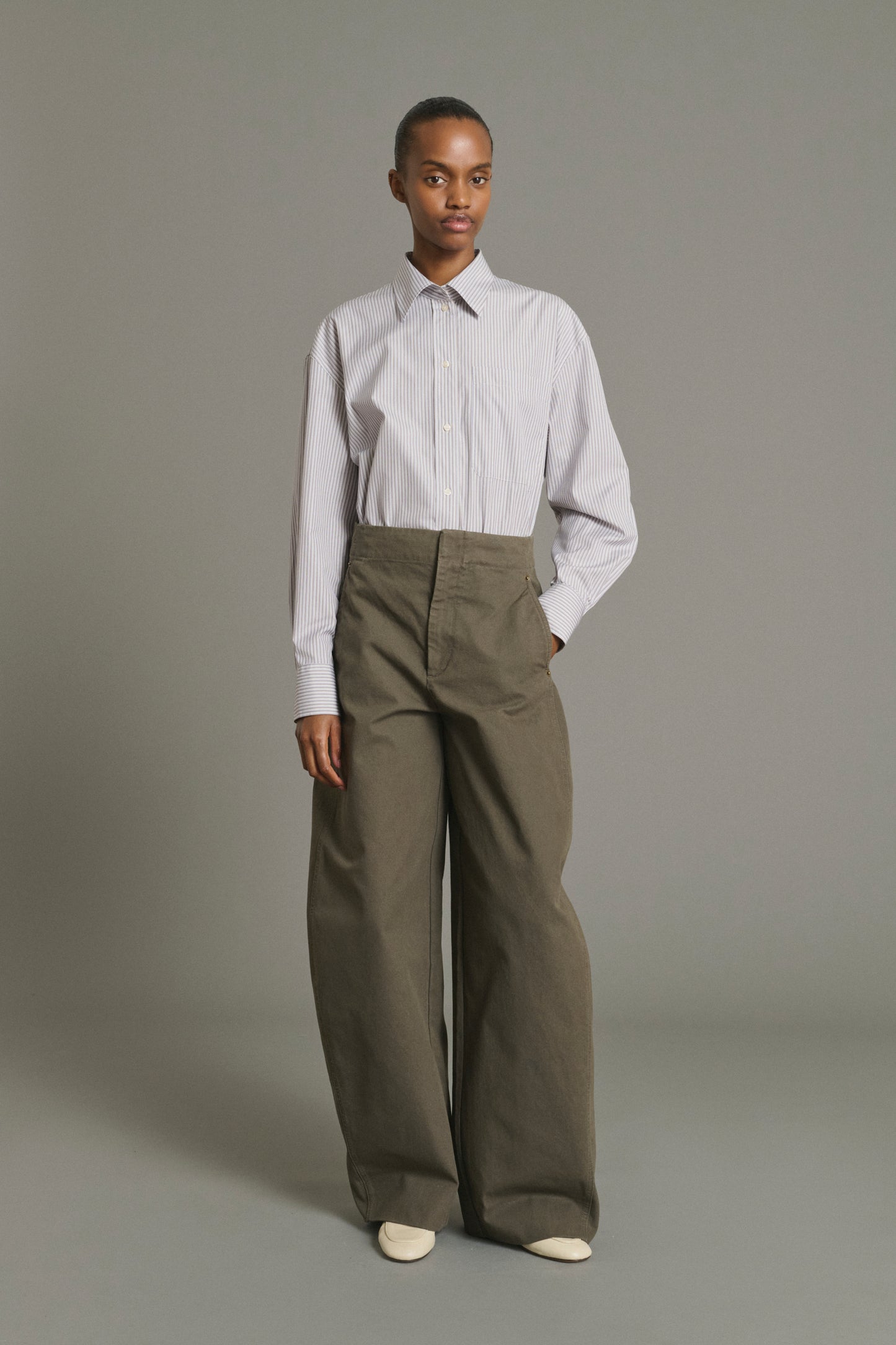 Vaqueros Luther - Incienso - Coton - Mujer