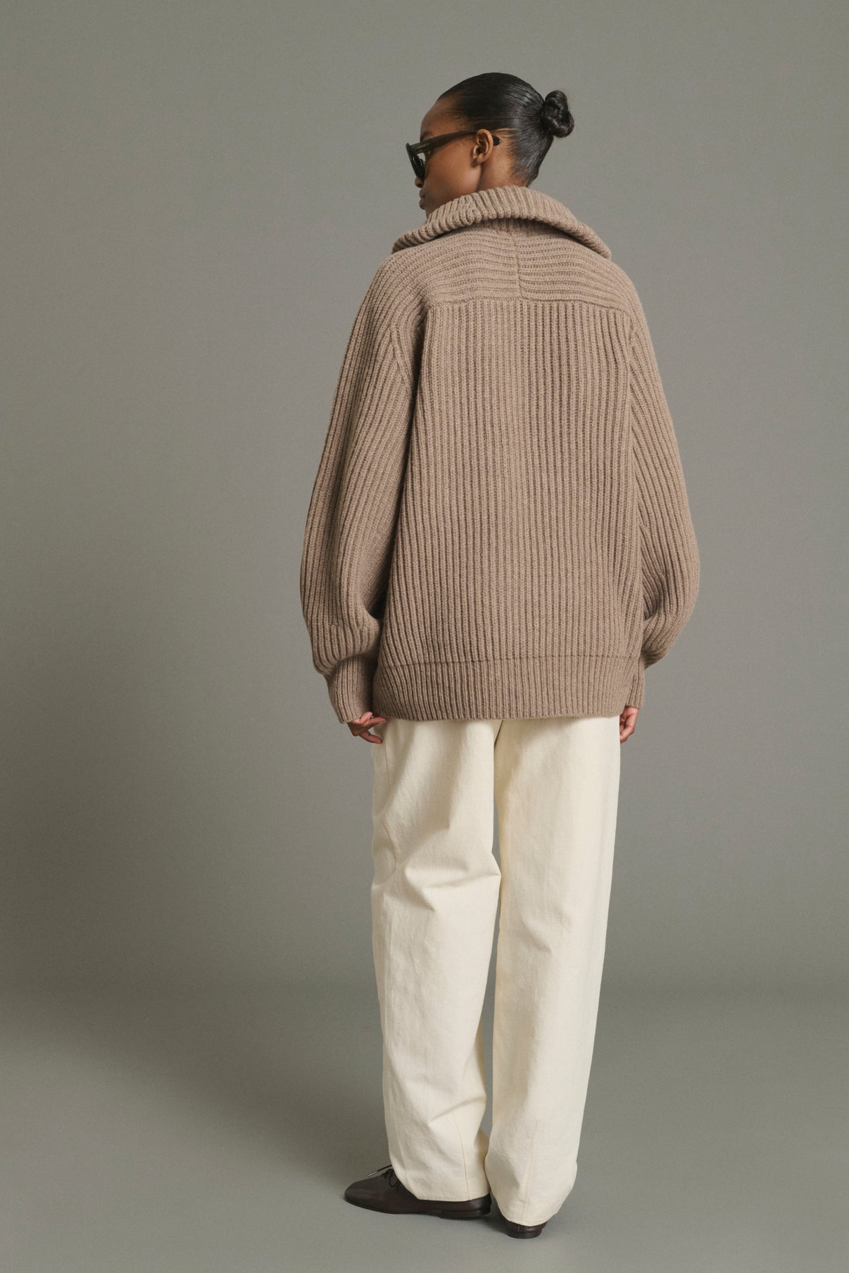 Pantalón Baptiste - Crudo - Algodón - Mujer vue 2