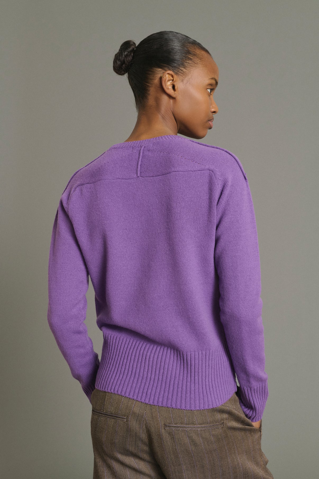 Jersey Jamie - Violeta - Lana Merino - Mujer vue 4