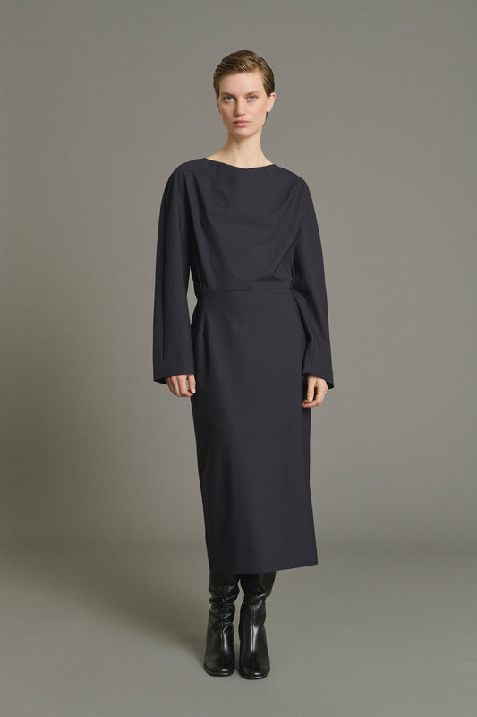 Vestido Julia - Dark Navy - Mujer