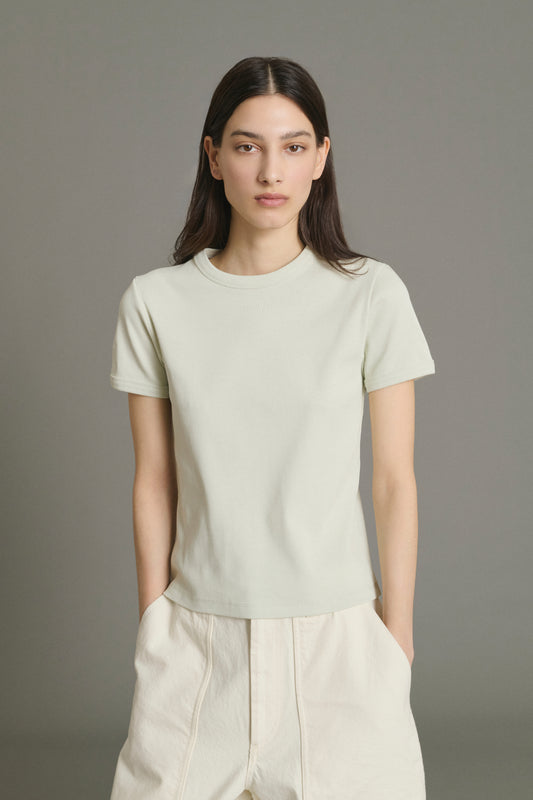Camiseta Aristide - Menta - Algodón - Mujer