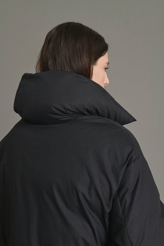 Plumífero Kelvin - Negro - Algodón - Mujer