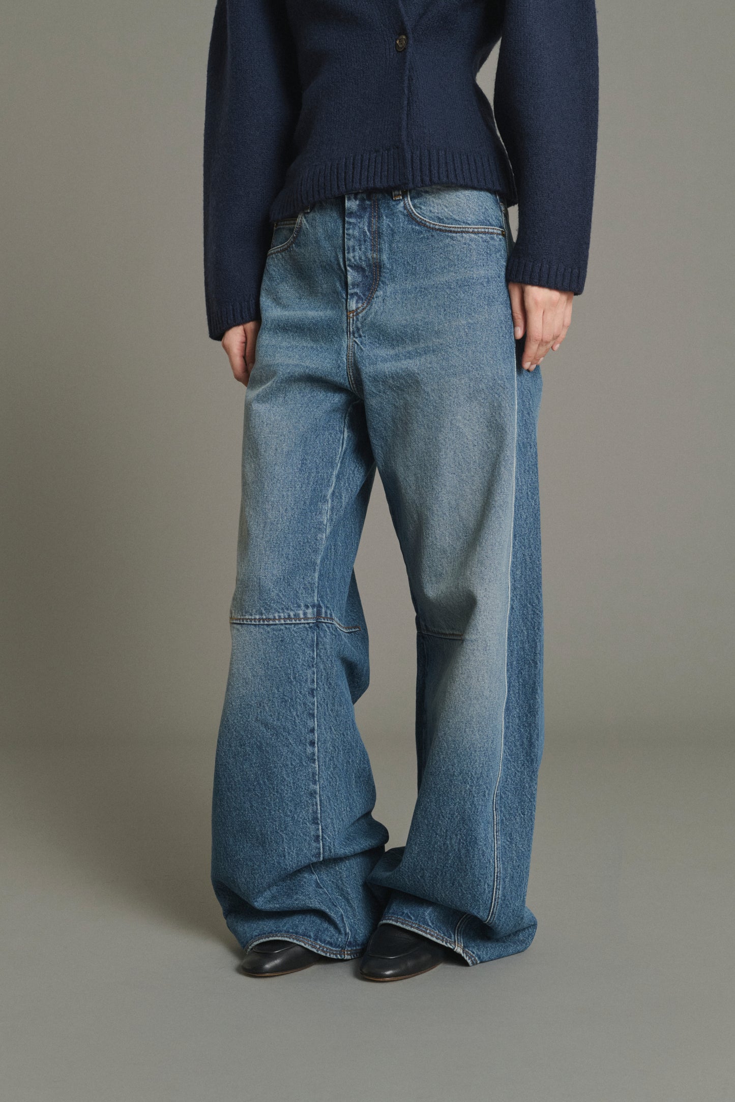Vaqueros Gaspard - Bleu - Algodón - Mujer