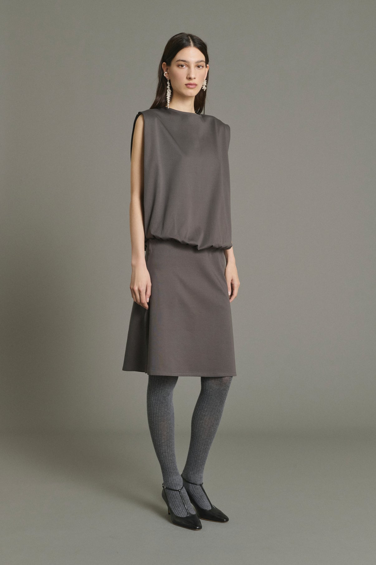 Vestido Jolene - Pizarra - Algodón - Mujer vue 3