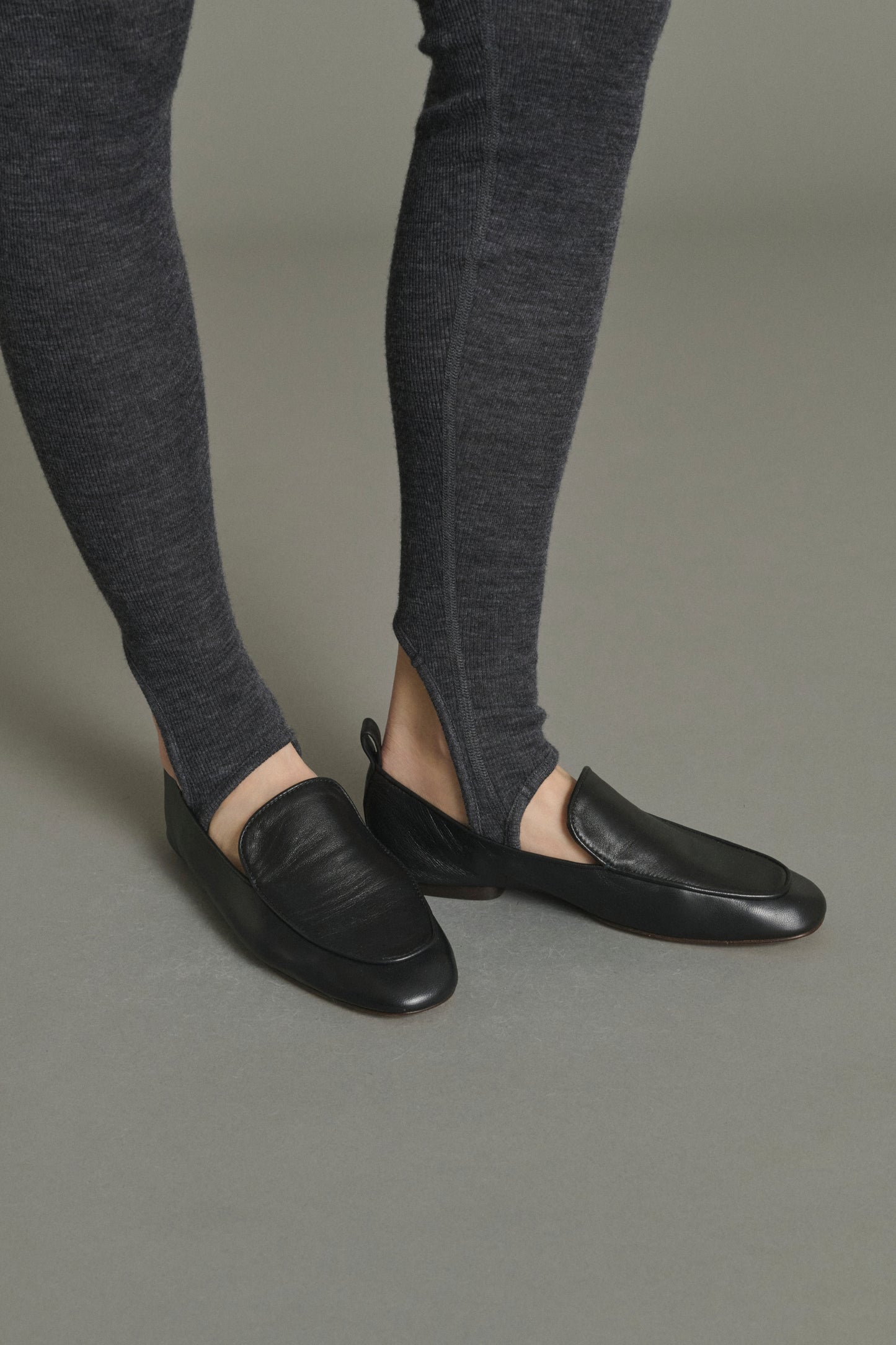 Legging Jen - Gris Antracita - Lana - Mujer