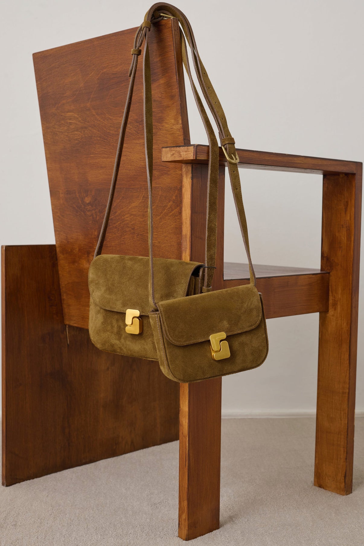 Bolso Bellissima Mini - Caramelo - Cuero - Mujer vue 5