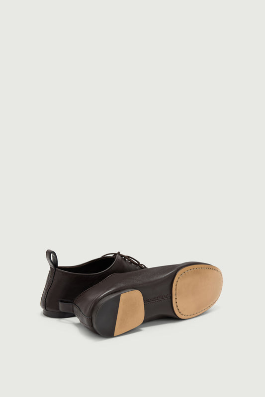 Derbies Orso - Marrón Cálido - Cuero - Mujer