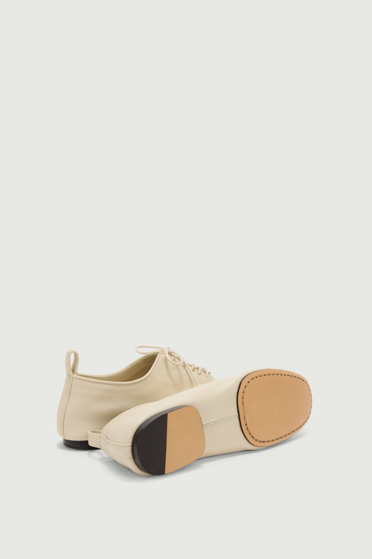 Derbies Orso - Marfil Cuero Suave Mujer - Soeur vue 6