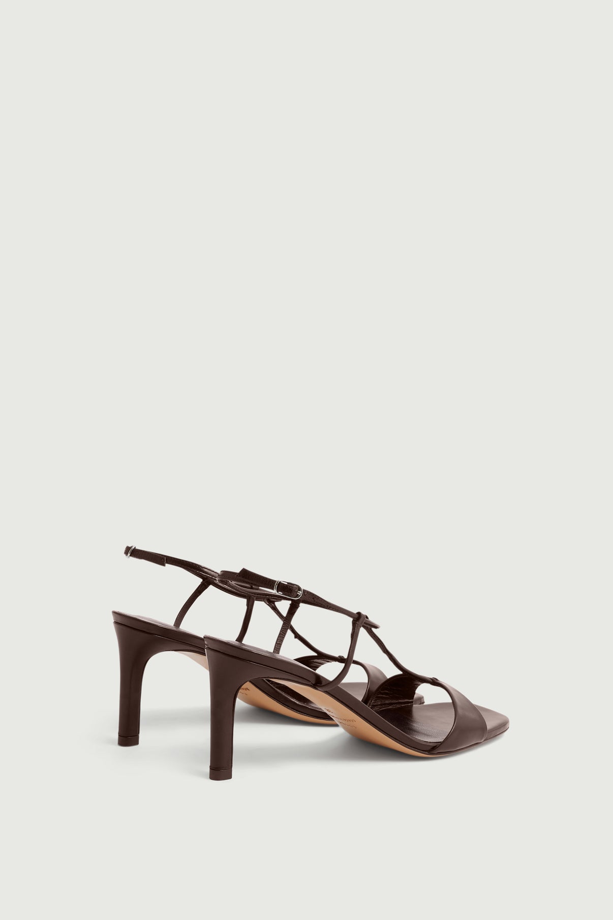 Sandalias Cecilie - Marrón - Cuero - Mujer vue 3