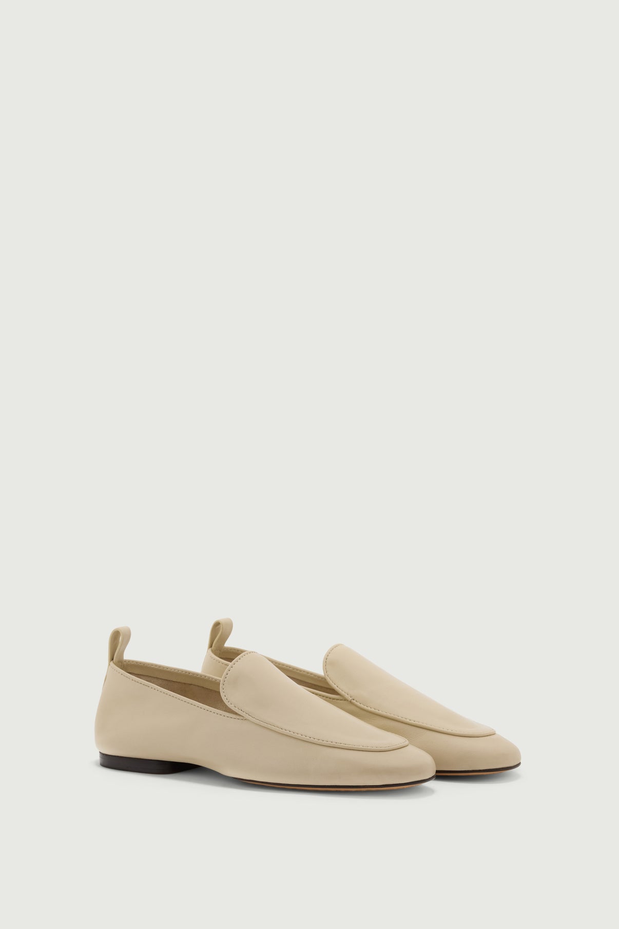 Mocasines Nine - Marfil - Cuero - Mujer vue 4