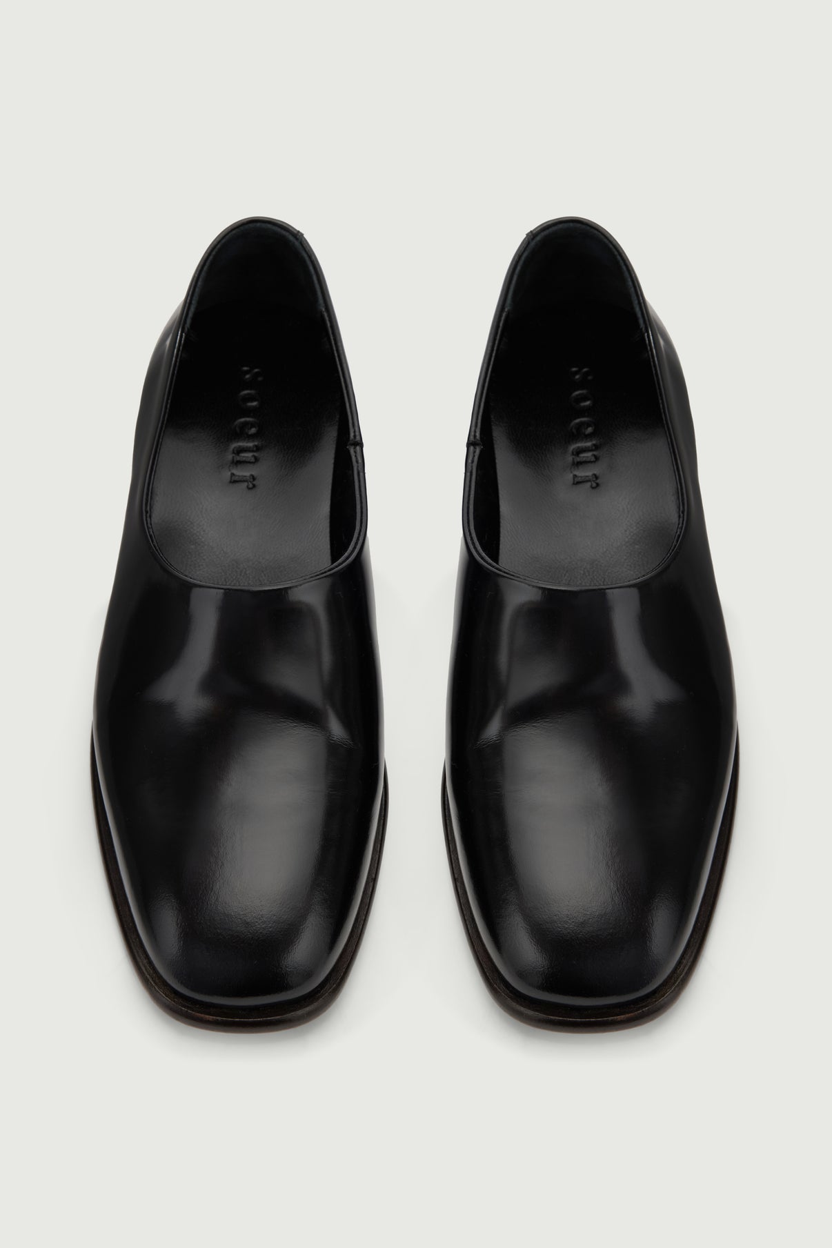 Mocasines Salina - Negro - Cuero - Mujer vue 3
