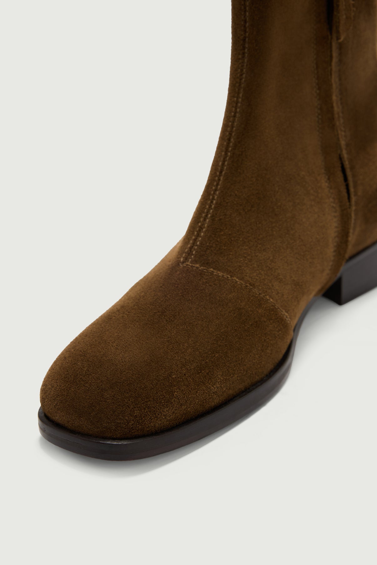 Botines West - Marrón/Verde - Cuero - Mujer vue 3