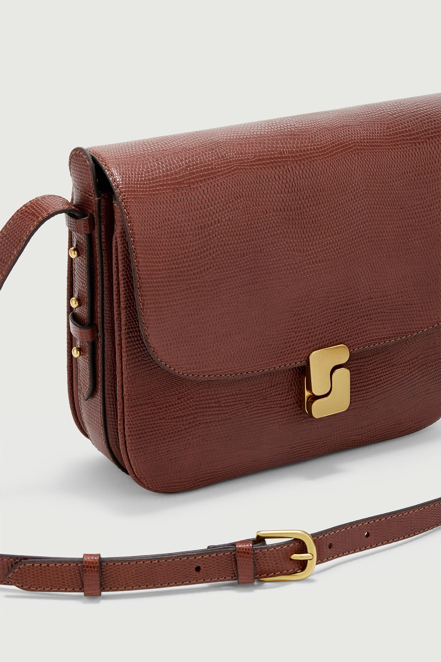 Bolso Bellissima Maxi - Coñac - Cuero - Mujer