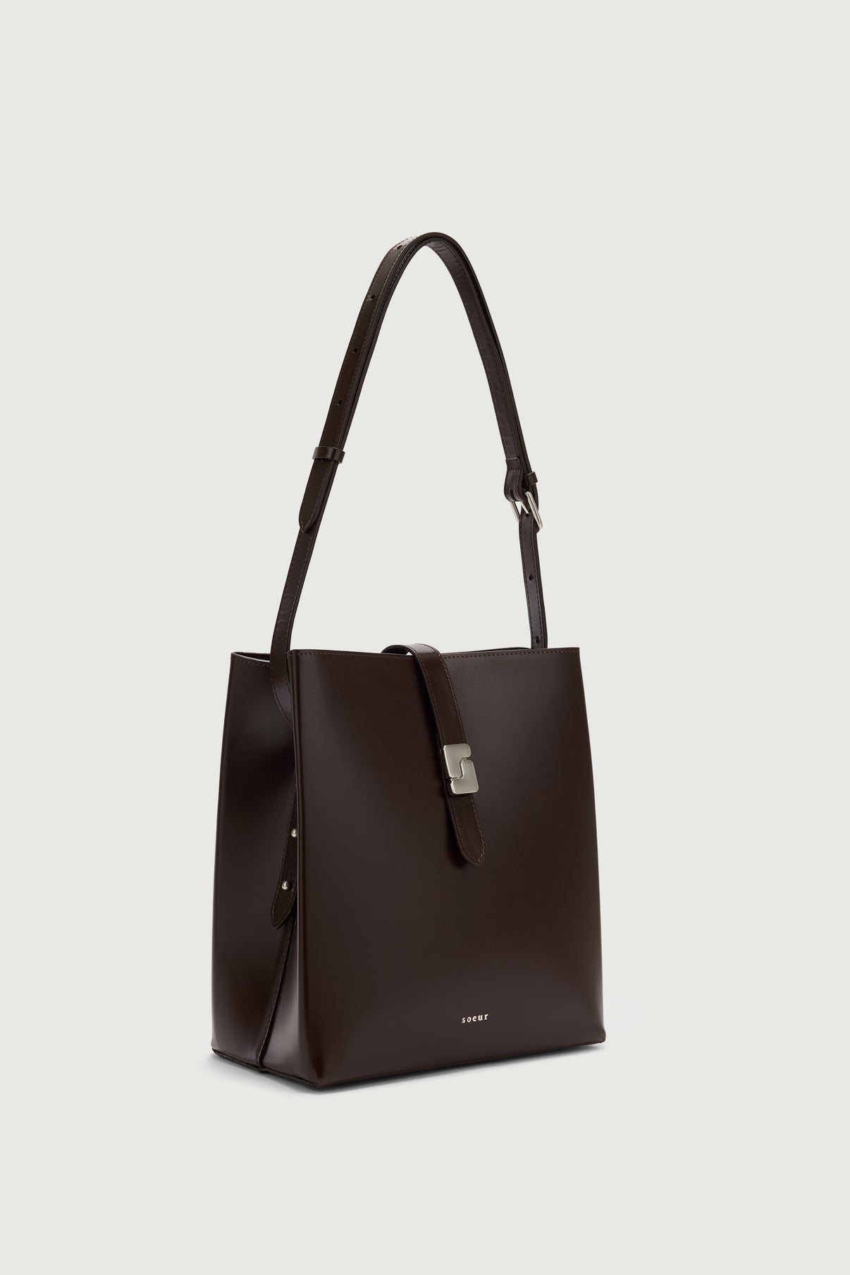 Bolso Bello - Marrón Cálido - Cuero - Mujer vue 2