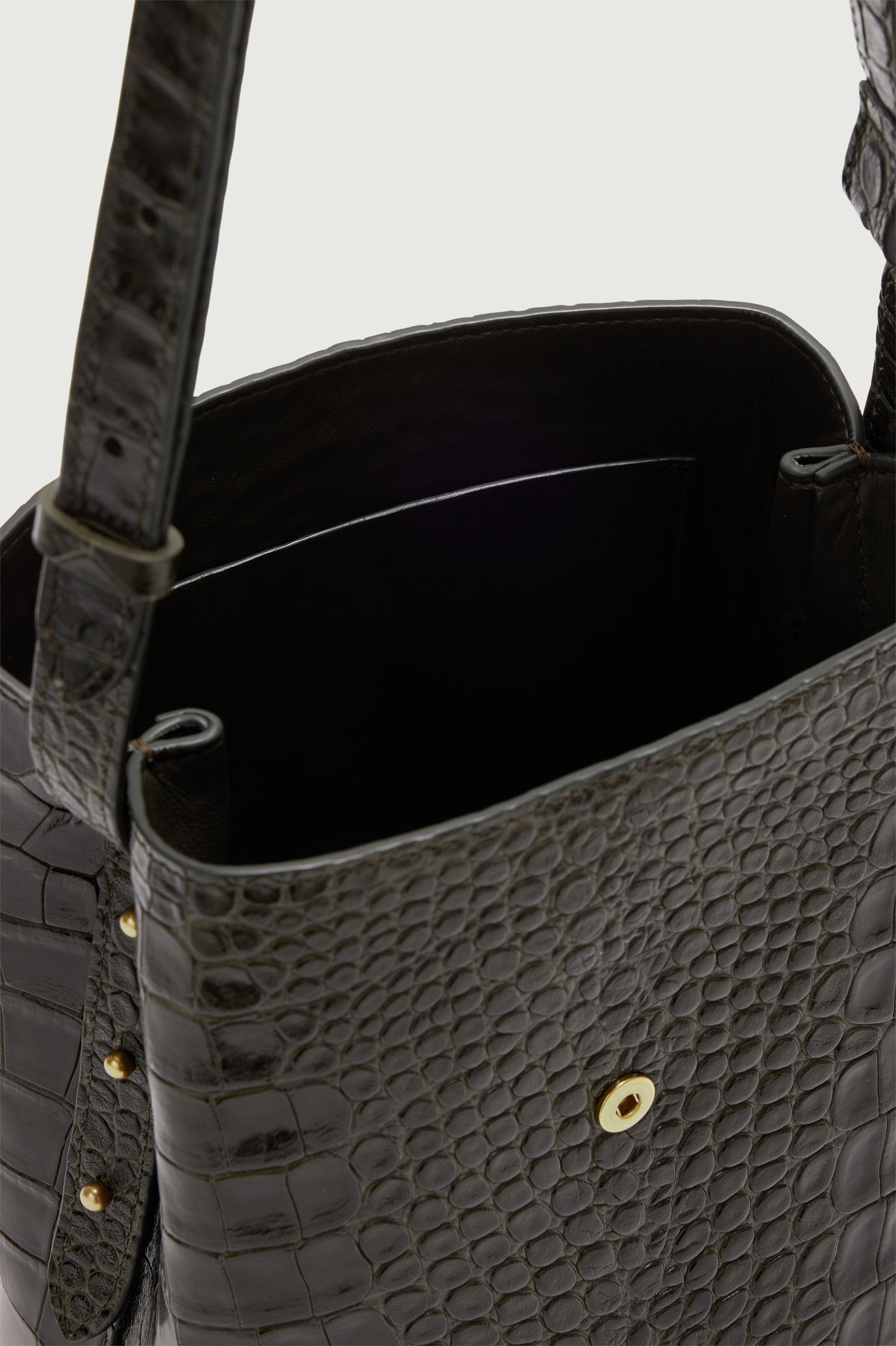 Bolso Bello Mini - Verde Oliva - Cuero - Mujer