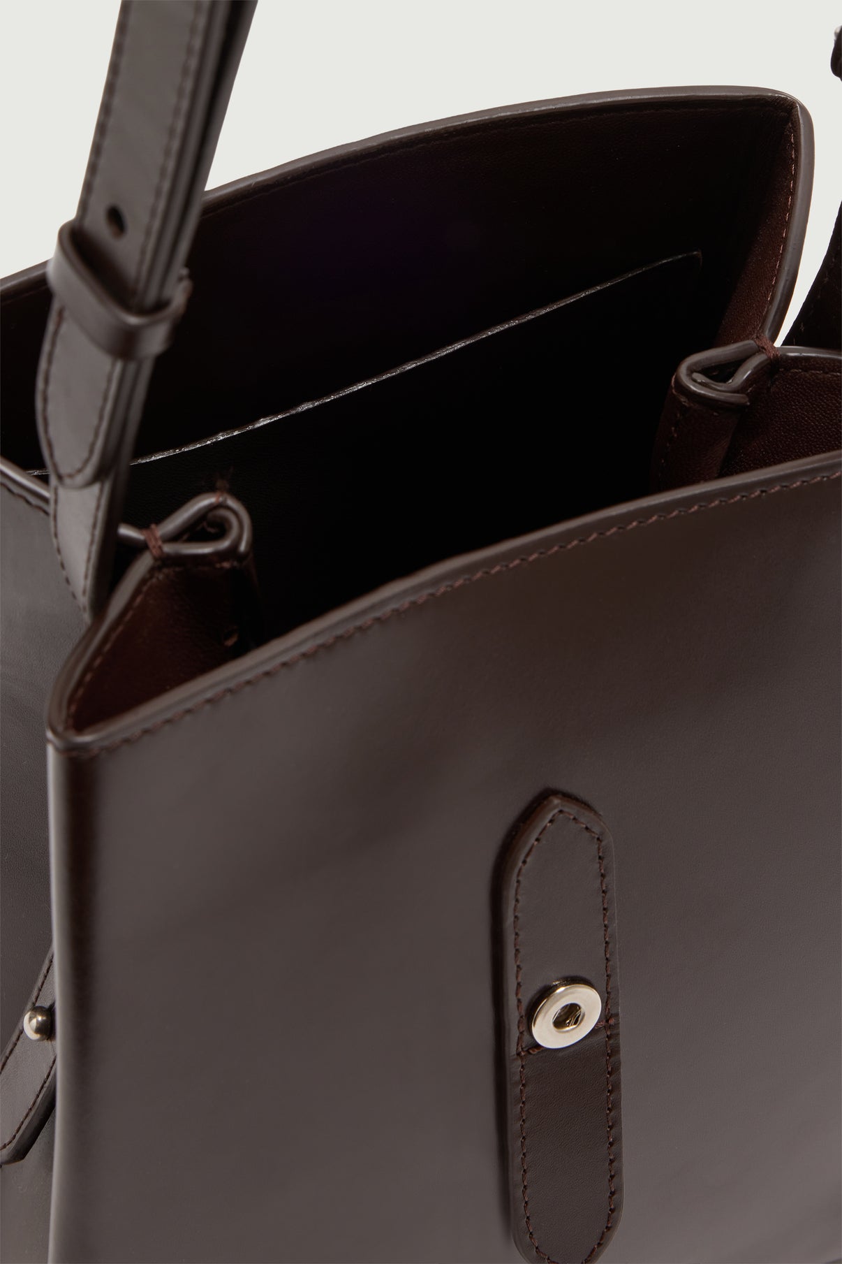 Bolso Bello Mini - Marrón Cálido - Cuero - Mujer vue 4
