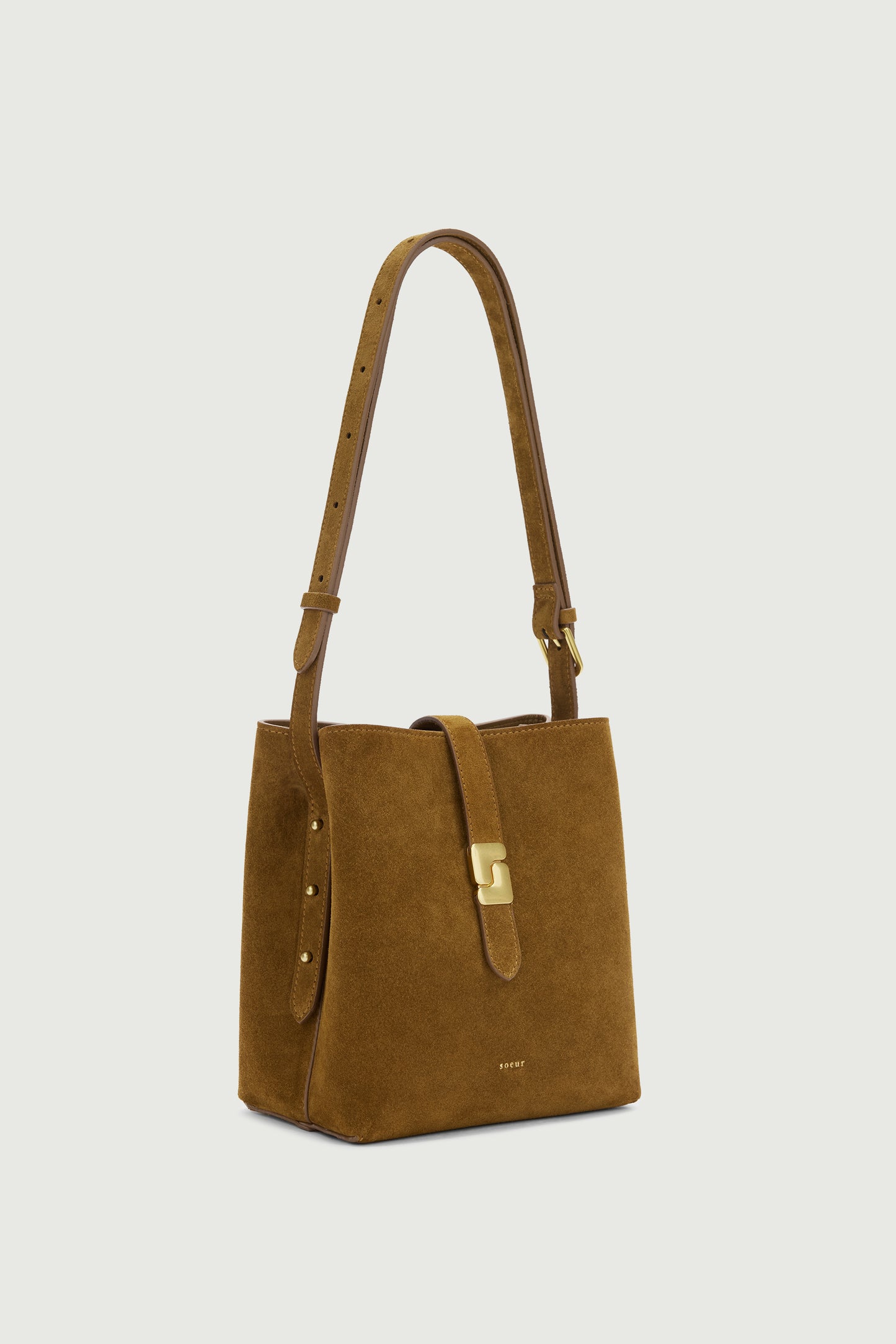 Bolso Bello Mini - Caramelo - Cuero - Mujer