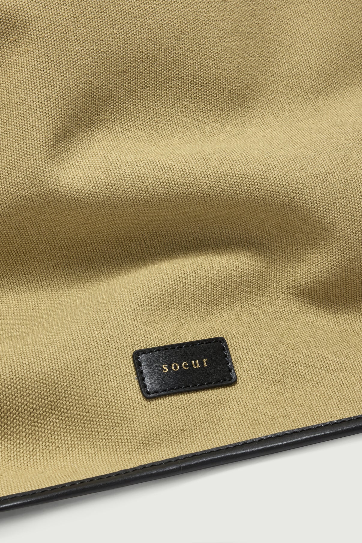 Capazo Darla - Beige/Negro - Algodón - Mujer vue 5
