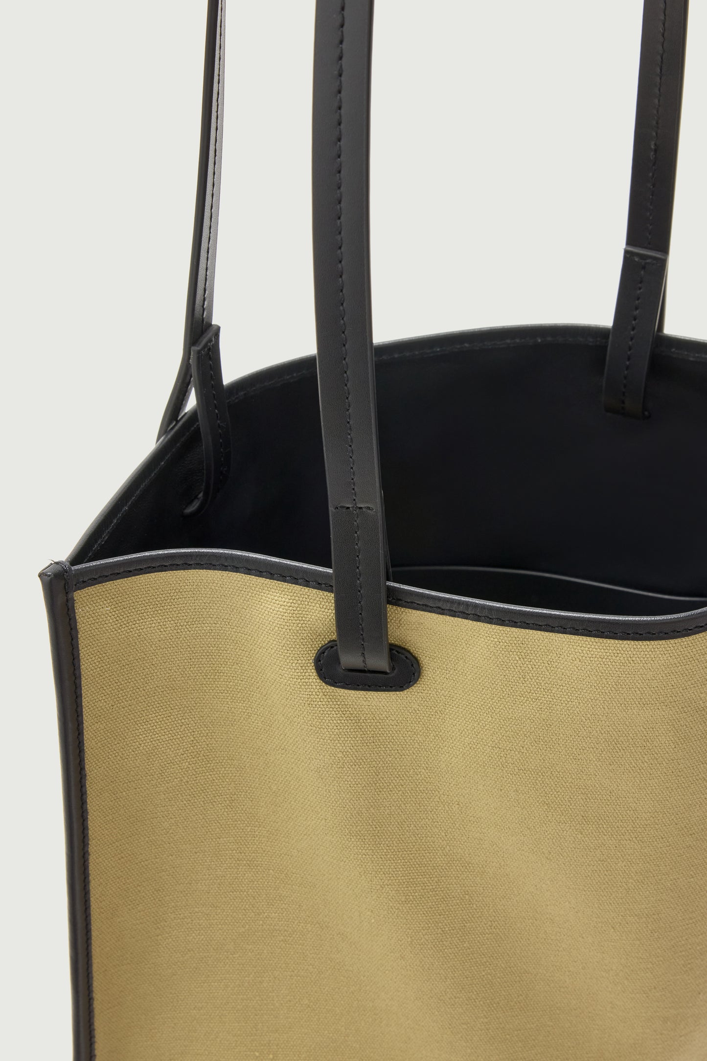 Bolso Darlington - Beige/Negro - Algodón - Mujer