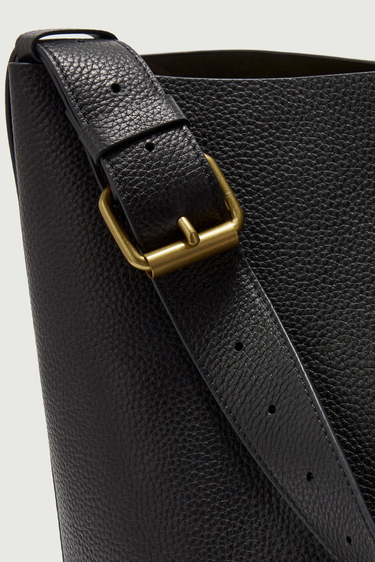Bolso Saudade - Negro - Cuero - Mujer vue 3
