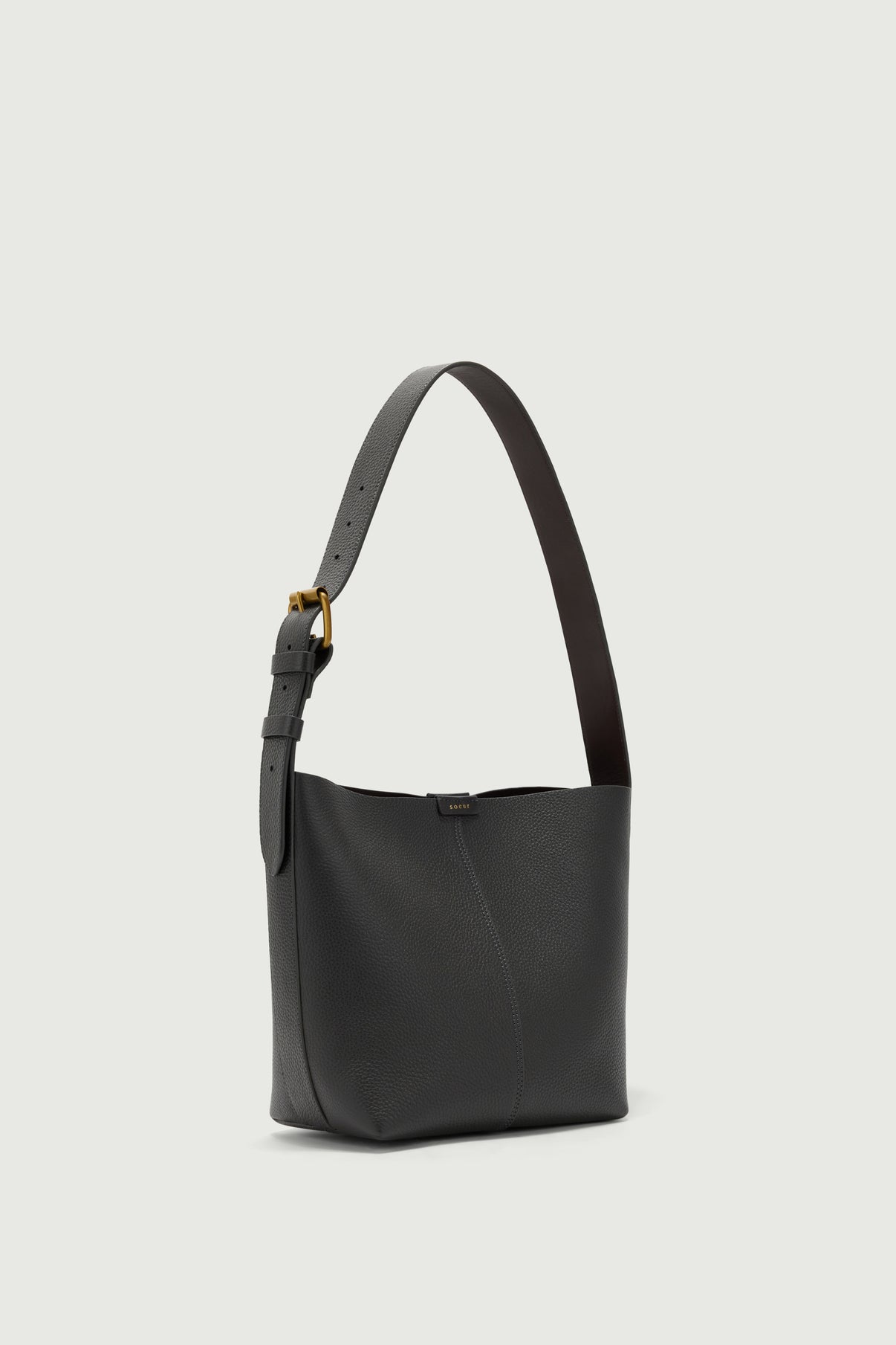 Bolso Saudade Mini - Acero - Cuero - Mujer vue 2