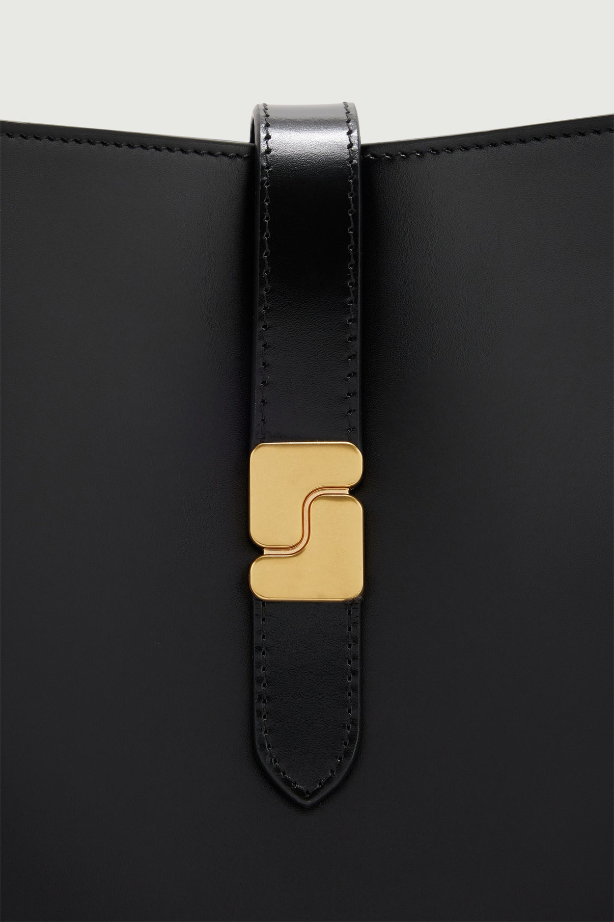 Bolso Bello - Negro - Cuero - Mujer vue 3
