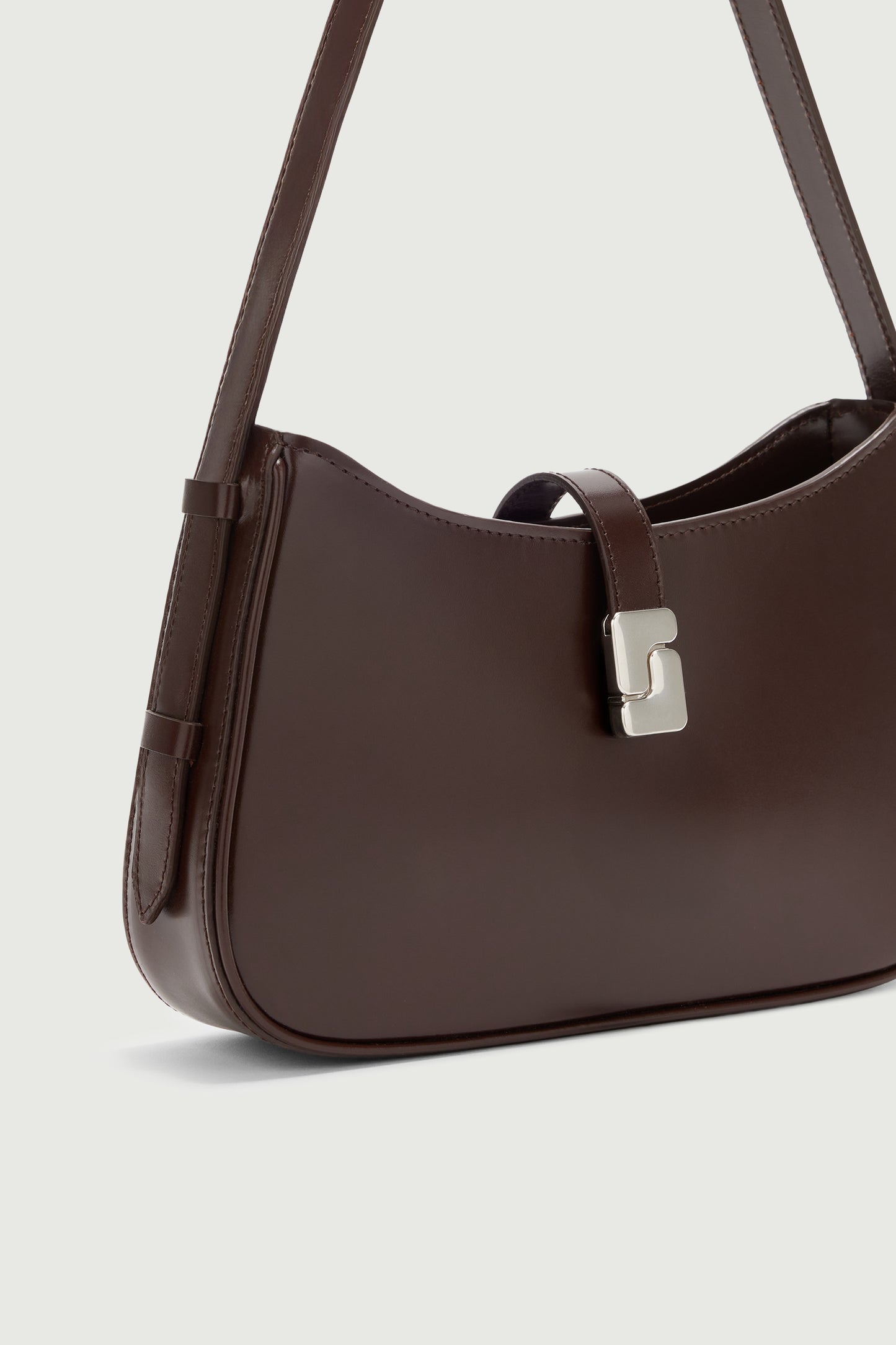 Bolso Bonnie - Chocolate - Cuero - Mujer