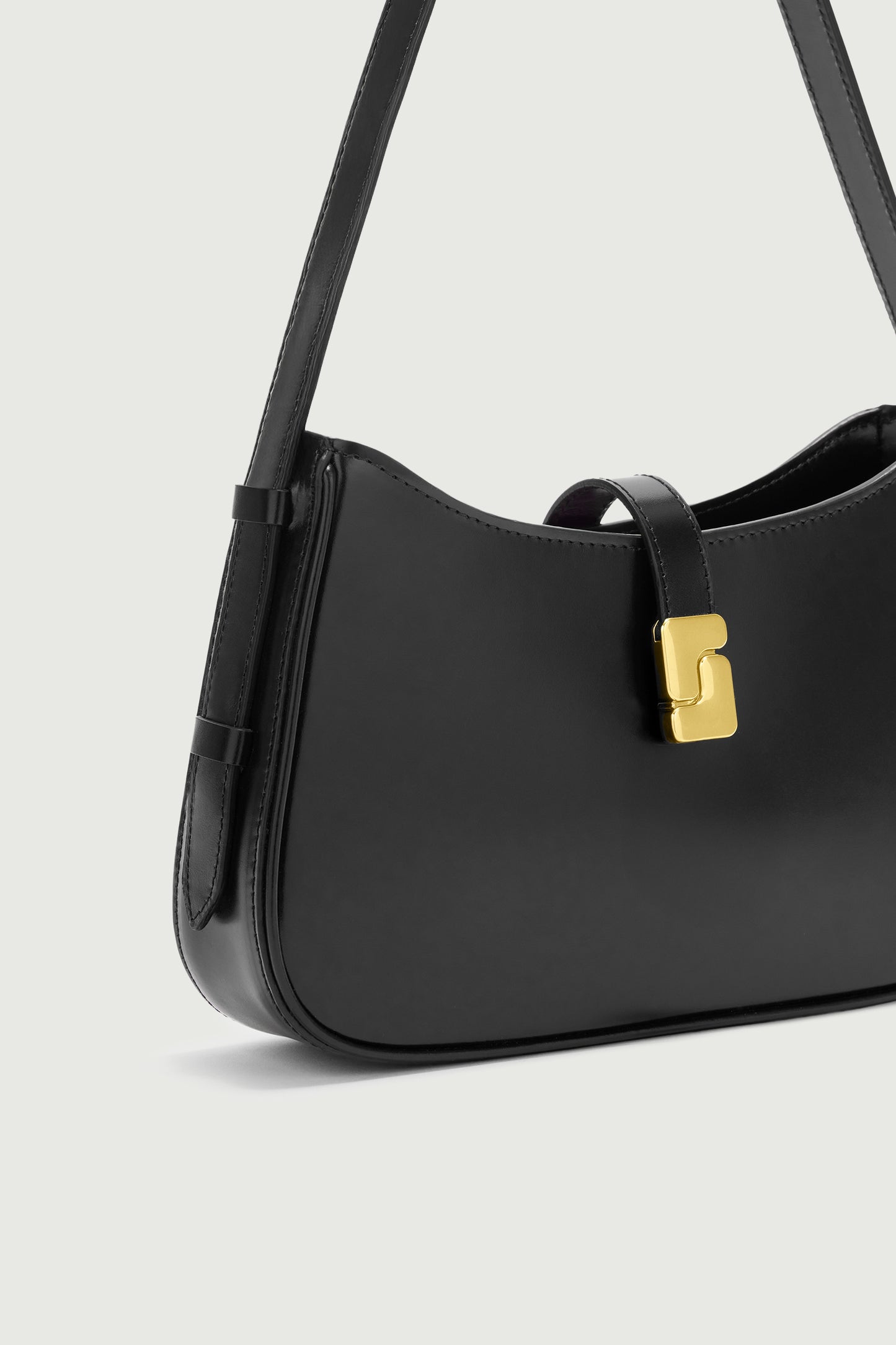 Bolso Bonnie - Negro - Cuero - Mujer