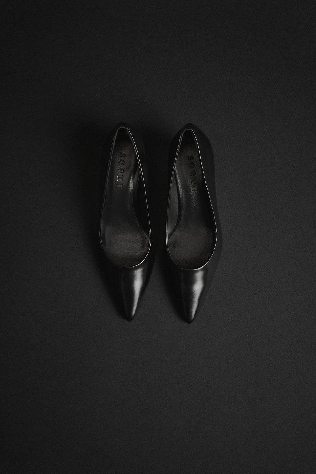 Escarpines Maggie - Negro - Cuero - Mujer vue 6