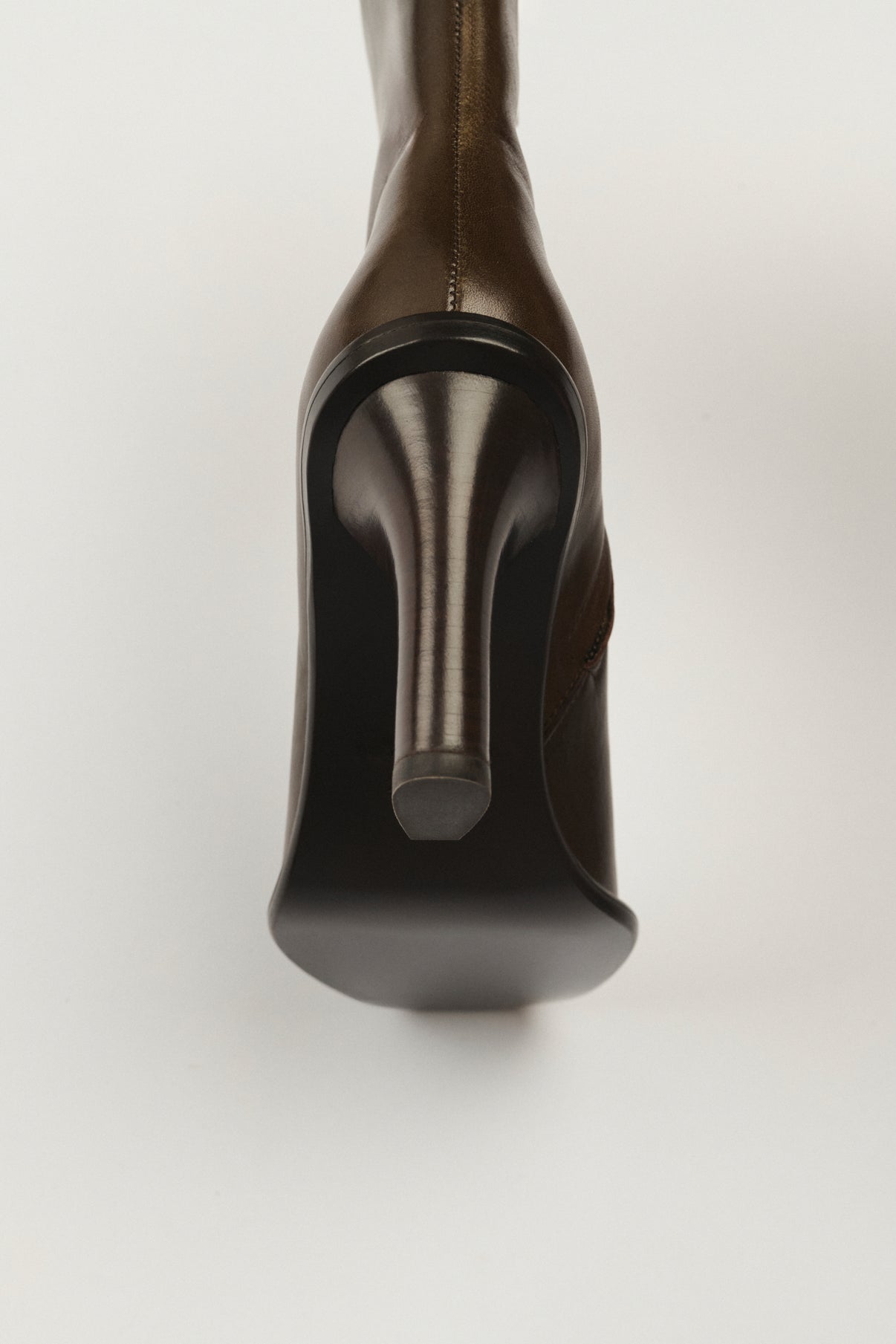 Botas Livia - Marrón Oscuro Cuero Suave Mujer - Soeur vue 7